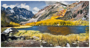 Fall colors at North Lake in the eastern Sierra