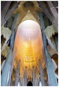 From the Sagrada Familia in Barcelona