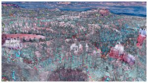 Bryce Canyon with special light