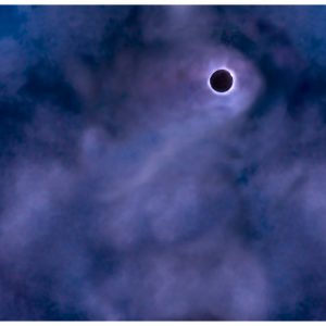 From Behind the Clouds. - 2024 Eclipse